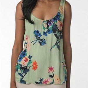 Tulip Back Floral Tank by Kimchi Blue